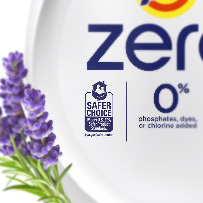 Tide Lavender Scent Zero HE Compatible Soft Liquid Laundry Detergent, 4 of 9