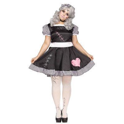 black doll costume