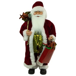 Northlight Santa Claus with Gift Bags Christmas Figure -36" - 1 of 4