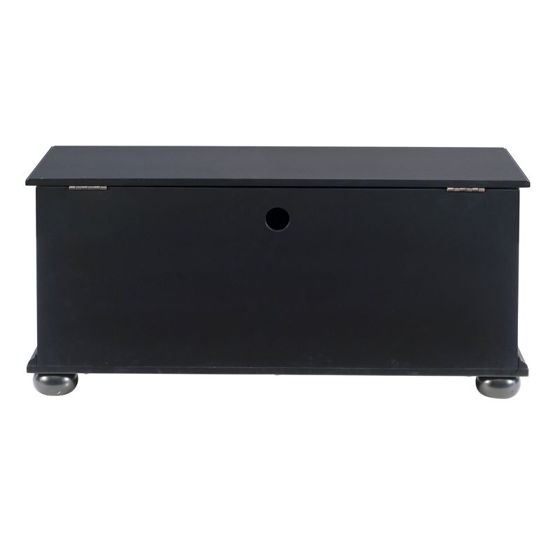 40.5&#34; Samuel Cedar Lined Storage Bench and Chest Black - Powell, 5 of 18