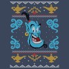 Men's Disney Aladdin Genie Christmas Sweater T-Shirt - 2 of 4