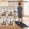 Probe Hues Walking Pad Under Desk Treadmill with Handle Bar, 300lbs Capacity - 3 of 3
