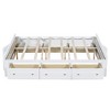 KIGFTSOD Wood Queen Size Platform Bed Frame with 6 Drawers - 4 of 4