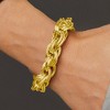 Ross-Simons 18kt Gold Over Sterling Multi-Oval Link Bracelet - 3 of 4