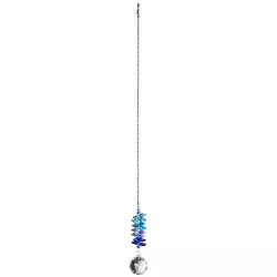 Woodstock Chimes Woodstock Rainbow Makers Collection, Crystal Grand Cascade, 4.5'' Moonlight Crystal Suncatcher CCGM