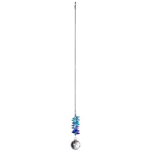 Woodstock Chimes Woodstock Rainbow Makers Collection, Crystal Grand Cascade, 4.5'' Moonlight Crystal Suncatcher CCGM - image 1 of 3