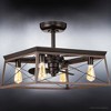 Urban Ambiance Luxury Farmhouse Ceiling Fan 17''H x 22''W,  Olde Bronze Finish,  Berkeley Collection, UHP9240 - 4 of 4