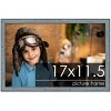 PosterPalooza | Textured Blue Picture Frame - UV Acrylic, Backing Board, Hanging Hardware Included - 2 of 4