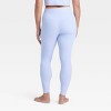 Women's Everyday Soft High-Rise Ribbed 7/8 Leggings - All In Motion™ - 4 of 4