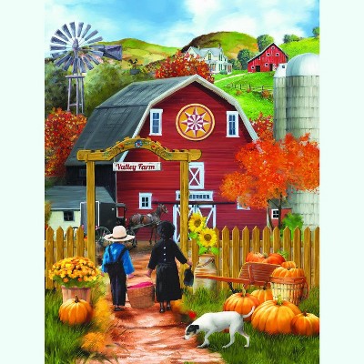 Sunsout Valley Farm 500 Pc Halloween Jigsaw Puzzle 28755 : Target