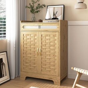 NicBex Modern Farmhouse Dresser,Wooden Dressers with Large Drawers,Storage Cabinet for,Bedroom,Kitchen,Dining Room,Office, Entryway - 1 of 4