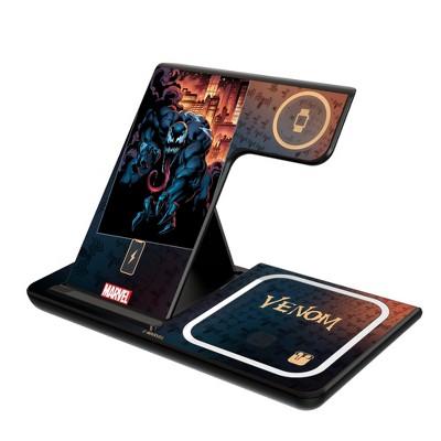 Keyscaper Marvel Venom Cover Art 15-Watt 3 in 1 Charging Station