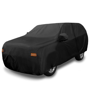 Unique Bargains SUV Car Cover for Chevrolet Tahoe 4 Door 2007-2020 Outdoor Waterproof Sun Rain Dust Wind Snow Protection - 1 of 4
