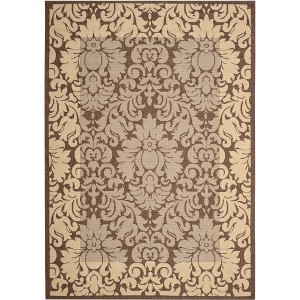 Courtyard CY2727 UV & Stain Resistant Non-Shedding Power Loomed Indoor/Outdoor Rugs - Safavieh - 1 of 4