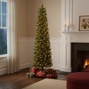 HomeRoots 6' Pre Lit Slender Fir Christmas Tree - 2 of 4