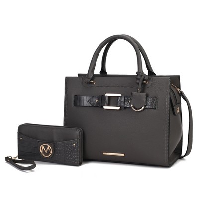 MKF Collection Virginia Vegan Leather Women’s Tote Bag with Wallet by Mia K