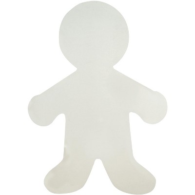 Hygloss Corrugated Person Shape, pk of 12