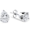 Pompeii3 1 3/8ct Diamond Studs 14K White Gold - 2 of 4