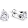 Pompeii3 1 3/8ct Diamond Studs 14K White Gold - image 2 of 4