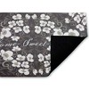 Stupell Industries Sweet Home Apple Blossoms Entry Printed Outdoor Door Mat, design by Tim Coffey, 18"x30" - 2 of 4