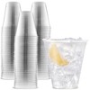 Durameg Crystal Clear Plastic Cups 12 oz [100 Pack] - Disposable Party Cups - 3 of 4