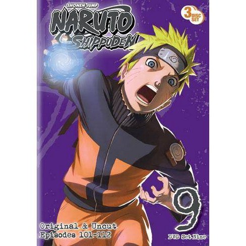 Naruto Shippuden Box Set 9 Dvd 12 Target