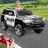 12V 2-Seater Kids Ride On Truck, Electric Car w/Remote, 3 Speeds, LED Lights, Music, Horn & Suspension, Toy Vehicle - 3 of 4