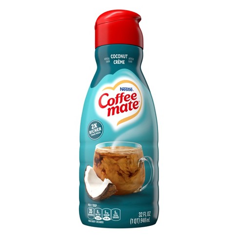 Coffee Mate Coconut Crème Coffee Creamer - 32 Fl Oz (1qt) : Target