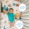 JumpOff Jo - 100% Cotton Fitted Crib Sheet, Super Soft, for Standard Crib Mattresses and Toddler Beds - 4 of 4