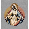 Virgin Mary  Adult Long Sleeve Hoodie - 2 of 3