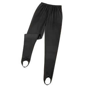 Collections Etc Classic Tapered Leg Stirrup Pants - 1 of 4