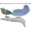 Old World Christmas Blown Glass Clip-On Ornament for Christmas Tree, Forest Finch - 2 of 3