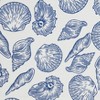 Saro Lifestyle Seaside Sea Shells Placemat (Set of 4), 14"x20", White - 4 of 4