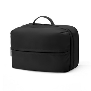 Generic Travel Cosmetic Bag Women Portable Makeup Case Organizer Wide-open Toiletry Pouch - 1 of 4