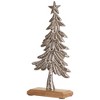 Northlight Embossed Swaying Tree Metal Christmas Decoration - 12" - 4 of 4