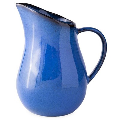 VivaTerra Farmstead Stoneware Pitcher - Midnight