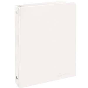 3 Ring Binder Clear View Cover with 2 Inside Pockets, Colored School Supplies Office and Home Binders – by Enday - 1 of 4