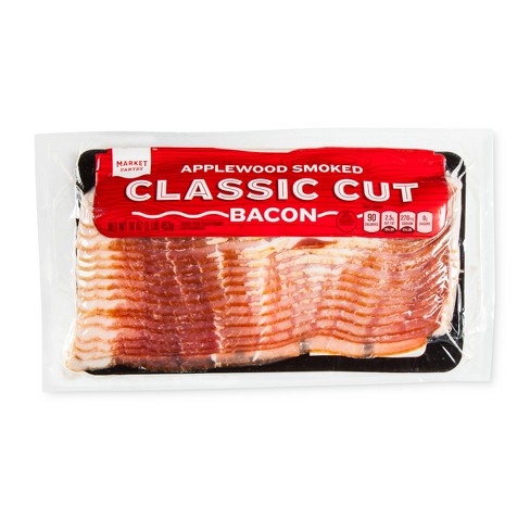 Applewood Smoked Classic Cut Bacon 16oz Market Pantry Target