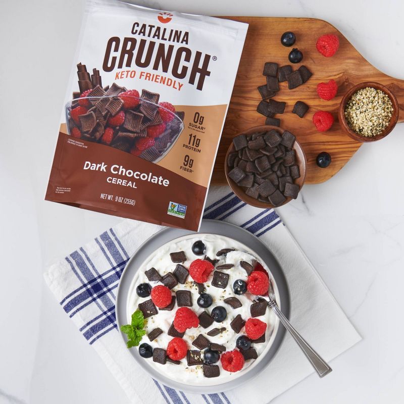 Catalina Crunch Dark Chocolate Keto Cereal - 9oz, 4 of 11