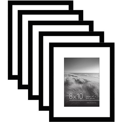 thin black 8x10 frame