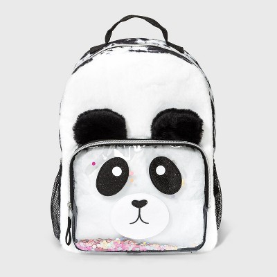 Girls' Panda with Confetti Pocket Backpack - Cat & Jack™