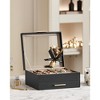 Accessory Organizer 2-Layer Jewelry Box Modern Jewelry Organizer - 2 of 4