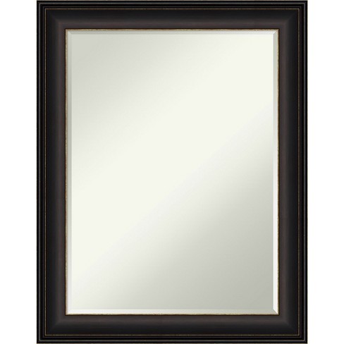 Amanti Art Trio Oil Rubbed Bronze Petite Bevel Bathroom Wall Mirror 28.5 x 22.5 in. - image 1 of 4