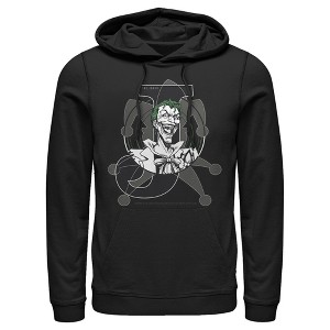 Men's Batman Joker Symbol Pull Over Hoodie - 1 of 3