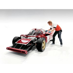 "Race Crew" Figure #6 for 1/24 scale models by American Diorama - 1 of 3