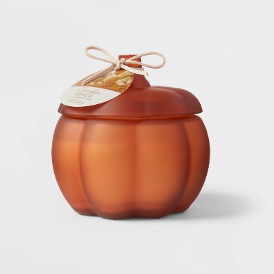 Medium Pumpkin Spice Sundown Orange Candle - Threshold™