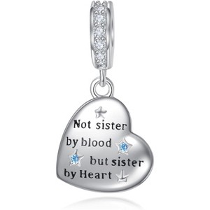 Sterling Silver Dangle Charm Beads for Women - DIY Pendants for Bracelets & Necklaces, Jewelry Gifts - 1 of 4