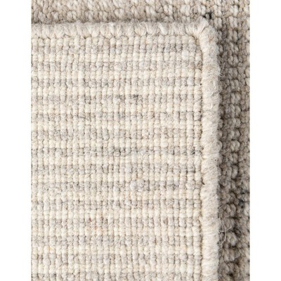 Vanilla Bean Square Hand-Knotted Wool Rug