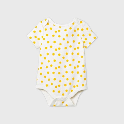 cream baby bodysuit