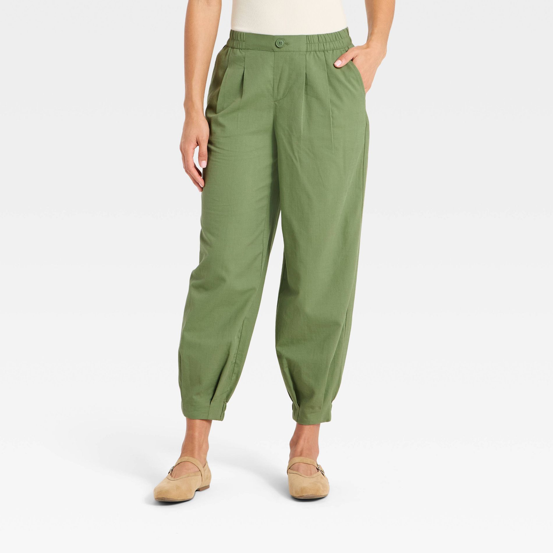 Women's Balloon Jogger Pants - A New Day™
